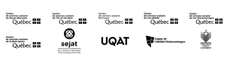 Logos des partenaires